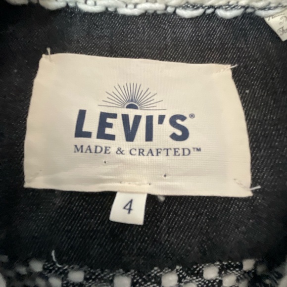 Levi's Made & Crafted Fringe Trucker Jacket Size 4 - Picture 10 of 15